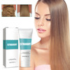 Protein Hair Straightening Cream Silk Gloss Protein Straightening Cream for Curly Hair by Maigoole 2PC