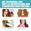 Protein Hair Straightening Cream Silk Gloss Protein Straightening Cream for Curly Hair by Maigoole 2PC