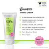 ALL ABOUT CURLS Smoothing Cream Styling Controllable Definition Define Moisturize DeFrizz All Curly Hair Types Vegan Cru
