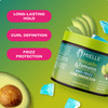 Mielle Organics Avocado Tamanu AntiFrizz Curl Cream for Textured Hair Smoothing Defining Cream to Lock In Moisture Enhan