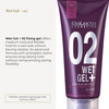 SALERM Hair Styling Gel Pro Line Wet Gel 02200 ml Medium Hold Wet Effect with Caffeine and Fixative Resins Leaves No Res