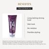 SALERM Hair Styling Gel Pro Line Wet Gel Rock 04200 ml LongLasting Strong Hold Wet Effect with Caffeine and Fixative Res