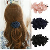 LOVEF3 Pcs Fashion Handmade Women Girl Flower Banana Barrette Hair Clip 11.5 * 6 CM Hair Pin Claw Black Pink Navy online at globaldelivered