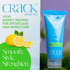 Crack HAIR FIX Trial and Travel Size Styling Creme MultiTasking AntiFrizz LeaveIn Styling Aid With Protection from Humid