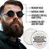 Rascal Original Edgars Edge Grooming Cream Hair Cream for Men with Medium Hold Natural Shine Mens Hair Conditioning Styl