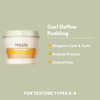 Mizani True Textures Curl Define Pudding Leave In Styler with Coconut Oil Olive Oil Moisturizes Curls Lightweight Anti F