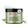Mielle Organics Rosemary Mint Edge Control Gel Strong Hold Hair Edge Gel for Women Men Infused with Biotin Coconut Babas