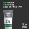 DOVE MEN CARE Styling Gel 3 count Hair Taming Gel for a Strong Hold Hair Styling Product for Thicker and Healthier Looki