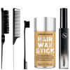 SPRINGSUGAR 5 Pcs Hair Wax Stick for Flyaways Edge Control Slick Styling Tools Includes Finishing Comb Gel for Fly Away