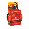 Creme of Nature Perfect Edges Dark Brown Edge Control Gel 24Hour Hold with Gray Coverage NonFlaking Tinted Gel Argan Oil