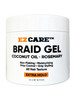 EZCARE Braid Gel Coconut OilRosemaryNonFlakingMoisturizingFrizz ControlGrip StylingAll Hair TextureExtra Hold 16 oz