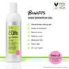 ALL ABOUT CURLS High Definition Gel Crunchless Ultra Hold Define Moisturize DeFrizz All Curly Hair Types Vegan Cruelty F