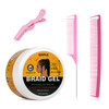 Goiple Strong Hold Braid Gel Good for Twist Locs Braids Edge No Flake Extra Hold High Shine Braiding Gel Edge Control 88