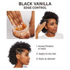 Carols Daughter Black Vanilla Edge Control for Curly Wavy or Natural Hair Clear Edge Smoother for Dry Dull or Brittle Ha