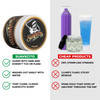 Suavecito Pomade Firme Hold 4 oz 2 Pack Strong Hold Hair Pomade For Men Medium Shine Water Based Flake Free Hair Gel Eas