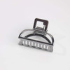 2PCS Small Solid Color Vintage Metal Hair Jaw Clips Hair Clamp Ponytail Holder Hair Claw Hairpin Accessories for Lady Wo