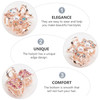 Metal Small Claw Hair Clips for Women6Pcs Pearl Hair Clips Tiny Hair Claw Clips for ThinMedium Thick Hair Nonslip Short