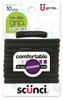 Scunci Large No Slip Elastics Black 10 Count Pack of 1