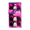 Goody SlideProof Mini Claw Clips 12 Ct Neutral Tones Secure Grip Hair Styling Accessories for Women Men All Hair Types