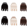 Goody SlideProof Mini Claw Clips 12 Ct Neutral Tones Secure Grip Hair Styling Accessories for Women Men All Hair Types