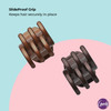 Goody Mini Claw Clips Colour Collection 2Pack Brunette Great for Easily Pulling Up Your Hair PainFree Hair Accessories f