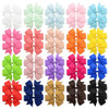 40PCS 3 Inch Hair Bows for Girls Grosgrain Ribbon Toddler Hair Accessories with Alligator Clip Bow for Toddler Girls Bab