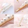 Numblartd 5Pcs Vintage Artificial Pearl Gold Alloy Barrettes Hair Clip Bobby Pins Women Lady Fashion Sweet Side Clip Hai