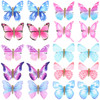 LOCOLO 20Pcs Hair Clips Butterfly Hair Clips Butterfly Snap Clips Barrettes for Toddlers Baby Girl and Women
