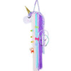 Beinou Unicorn Hair Clips Holder With Rainbow Hot Pink Yarn Tassels Bows Storage Shy Face Headband Organizer for Theme P