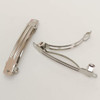 Chenkou Craft 40pcs Silver Metal French Barrette Hair Clips DIY Craft 2 38