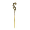 Healifty Hairpin or Hair Stick 1Pc Vintage Dragon Pattern Hairpin Elegant Copper Hair Stick for Women and Ladies Hair Ac