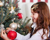 Christmas Hair Pins for Women Girls Rhinestone Crystal Snowflake Reindeer Wreath Xmas Tree Hair Clips Barrettes Accessor