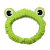 Aiphamy Women Facial Spa Headband Frog Headband Coral Fleece Cosmetic Makeup Headband Skincare Headband for Washing Face