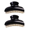 2PCS 35inch Large Hair Clips Acrylic Nonslip Durable Large Clips Strong Hold Banana Large Hair Claw Clips for Girls Wome