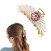 AEGYPIUS Metal Claw Clips Cute 275 inches Anime Hair Clips Accessories Cute Animal Metal Claw Clip for Thick Hair for Wo