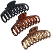 OWIIZI Big Hair Claw Clips for Women Long Thick Hair 43 Nonslip Jumbo Strong Hold Jaw Clamps and Styling Accessories for