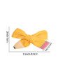 Pencil Hair Clips Yellow School Bow Pencil Hairpin Hairclips Yellow Bowknot BBG29 2 Small Bow