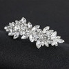E EMZHOLE Hair Barrettes Crystal Hairpin for Women and Girls Flower Design Rhinestone Hair Clips Bridal Bridesmaid Hair