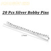 Ondder Gold Crystal Rhinestone Hair Pins for Women Decorative Bridal Pins for Wedding Hairstyles and Buns 20 Pcs