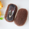 AEGYPIUS 2Pcs Charming Bump It Up Volume Inserts Hair Comb Nylon Material Hair Pads for Beehive Hair Style Styling Clip