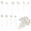 ELANE 38 Pcs Pearl Hair Pins for Wedding Hairstyles Bridal Hair Accessories Hair Accessories for Women and Girls