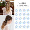 YISSION Mini Flower Hair Clips Cute Lily Hair Pins and Barrettes for Girls Women Wedding Bridal Hair Accessories 20 Pcs