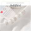 NAISKA Hair Jewelry 15PCS Metal Braid Clips NonPiercing Ear Cuffs Coils Locs and Hair Beads for Women and Men Silver
