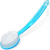 DecorRack Bath Brush with Bristles, Long Handle for Exfoliating Back, Body, and Feet, Bath and Shower Scrubber, Blue (1 Pack) online at globaldelivered