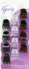 Goody Classics Claw Hair Clip 3 Prong Mini 12Count Pack Of 6