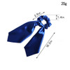 6Pcs Ribbon Scrunchie For WomanSolid Colors Elastic Hair Bands Hair ScarfBow Hair TieVintage Hair Accessories Ropes Pony