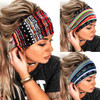Aceorna Boho Headbands Wide Knot Hair Band Elastic Turban Head Band Stretch Twist Head Wraps Fashion Hair Accessories fo