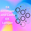 Wet Brush Beaded Hair Elastics 10 Count MultiColored PainFree Accessories for Men Women Boys and Girls IntelliLastic Ret