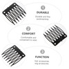 BIUDECO Wig Accessory Plastic Net Hat Clip Comb 7Tooth Hair Clip for Secure Wig Fixing and Comfortable Styling with Mesh