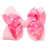 Valentines Day Hair Clips Hair Bow for Women Hair Accessories TSFJ10 4 Pink Heart Set